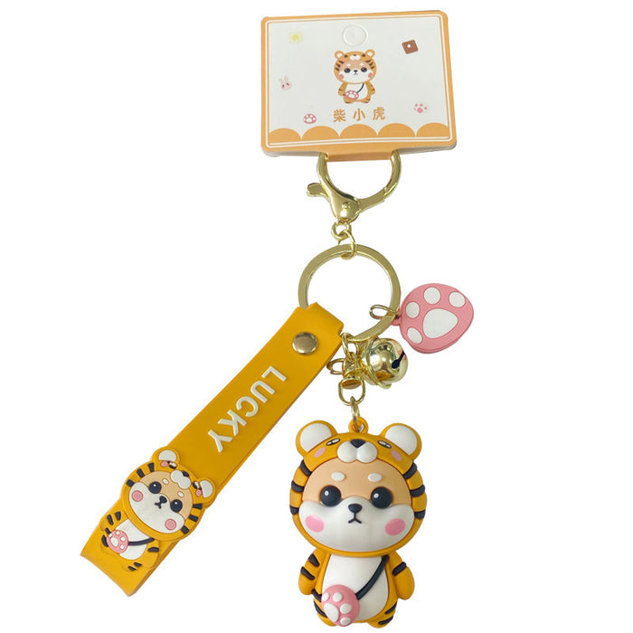 Jewelry WholesaleWholesale cartoon chai tiger keychai keychain JDC-KC-BaiM012 Keychains 百茂 %variant_option1% %variant_option2% %variant_option3%  Factory Price JoyasDeChina Joyas De China