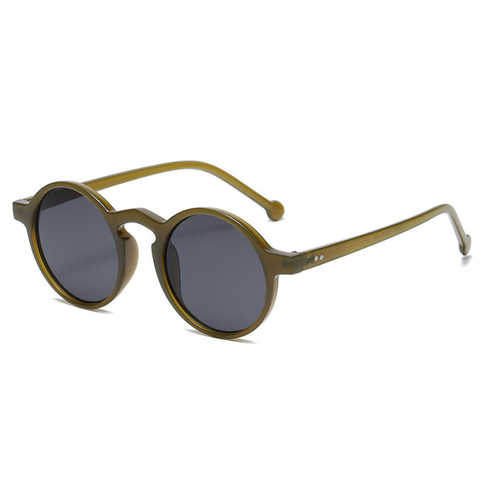 Wholesale retro small frame sunglasses men and women tide rice nail glasses JDC-SG-BaiLuan001