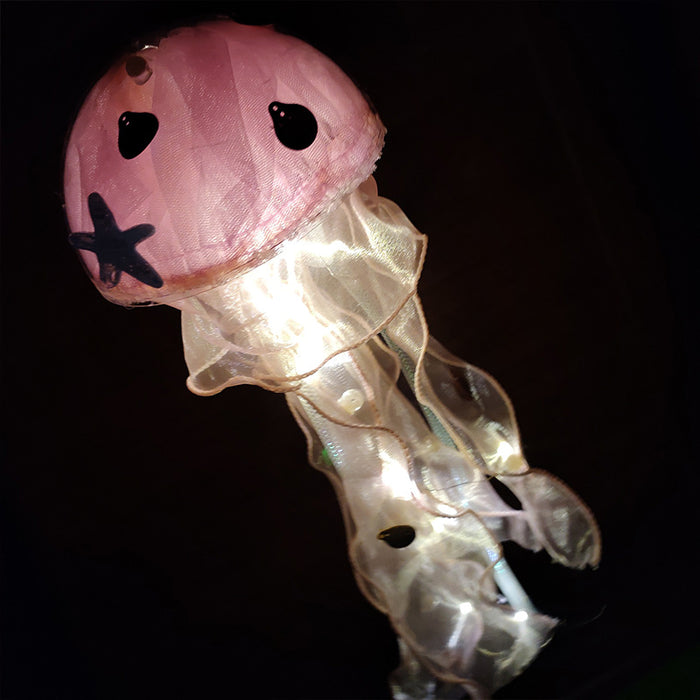 Wholesale Dream Catcher Resin Jellyfish Lamp Ambiance JDC-DC-ML010