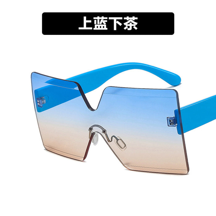 Jewelry WholesaleWholesale one-piece large frame sunglasses JDC-SG-PLS63 Sunglasses 普琳丝 %variant_option1% %variant_option2% %variant_option3%  Factory Price JoyasDeChina Joyas De China