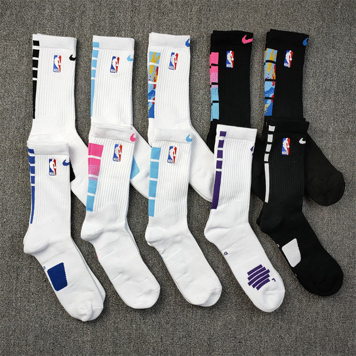 Wholesale Sock Cotton Sports Basketball Breathable Sweat Absorption MOQ≥2 JDC-SK-YiLin001