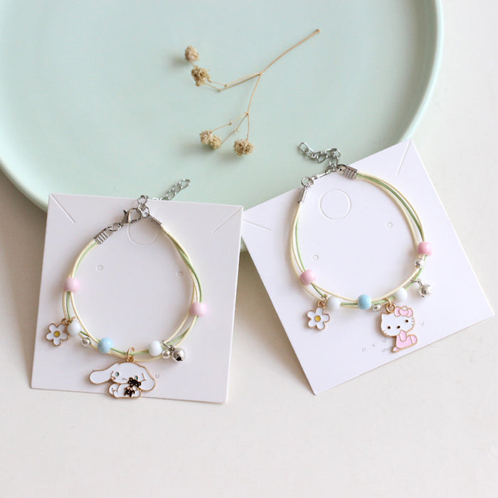 Wholesale Bracelet Alloy Ceramic Cartoon Cute Hand Strap MOQ≥2 (S) JDC-BT-YiXiang003