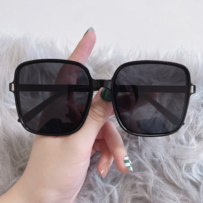 Wholesale Sunglasses PC Gradient Large Frame Square JDC-SG-YuanY005