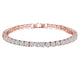 Jewelry WholesaleWholesale Zircon Copper Platinum Plated Tennis Chain Bracelet JDC-BT-RuoS001 Bracelet 若瑟 %variant_option1% %variant_option2% %variant_option3%  Factory Price JoyasDeChina Joyas De China