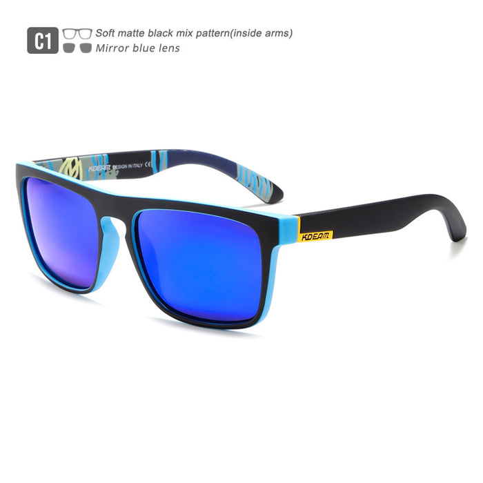 Wholesale Outdoor Polarized Sunglasses Classic Square Versatile JDC-SG-HuiH002