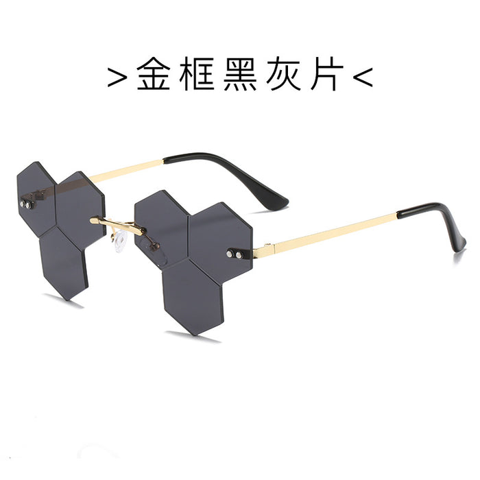 Wholesale Sunglasses PC Lens Metal Frame JDC-SG-FeiW015