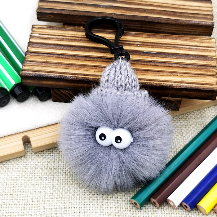 Jewelry WholesaleWholesale small briquette cartoon plush keychain MOQ≥2 JDC-KC-QiShi012 Keychains 奇释 %variant_option1% %variant_option2% %variant_option3%  Factory Price JoyasDeChina Joyas De China