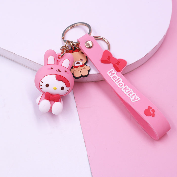 Wholesale cartoon doll key chain cute car key pendant JDC-KC-LEn003