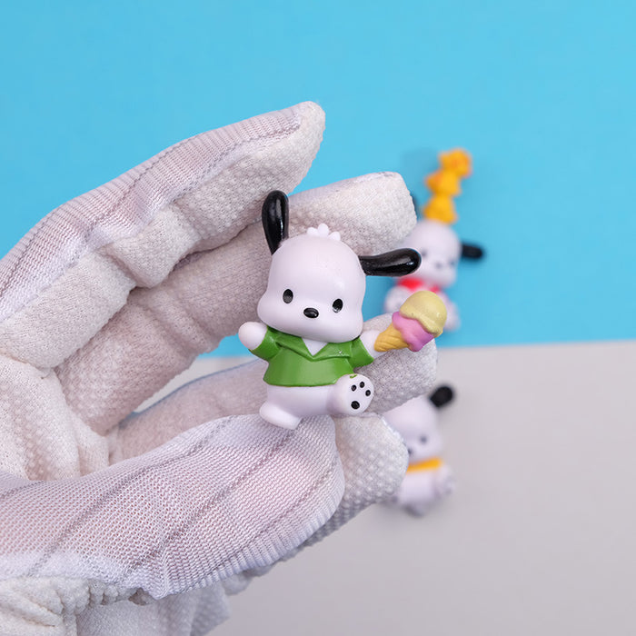 Wholesale keychain pvc cute doll handmade DIY accessories MOQ≥10 JDC-KC-QMou013