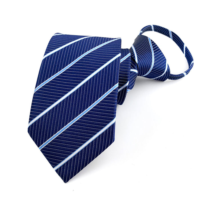Wholesale Polyester Silk Zipper Tie JDC-TIE-YonF007