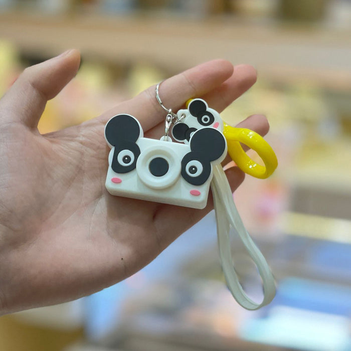 Wholesale cute cartoon animal camera keychain JDC-KC-CunY001