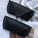 Jewelry WholesaleWholesale black leather glasses case JDC-SG-JinF027 Sunglasses 季丰 %variant_option1% %variant_option2% %variant_option3%  Factory Price JoyasDeChina Joyas De China