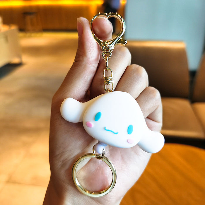 Wholesale Cartoon Silicone Retractable Keychain (M) MOQ≥2 JDC-KC-YMeng006