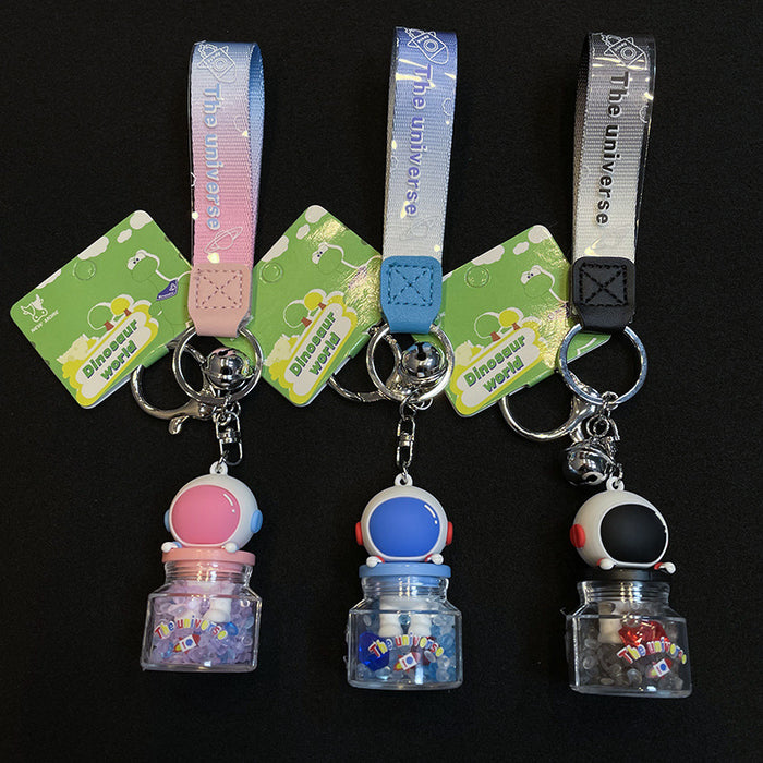 Wholesale Keychains PVC Hardware Cute Astronaut JDC-KC-FeiRun093