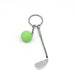 Jewelry WholesaleWholesale golf creative Golf keychain MOQ≥2 JDC-KC-XXing002 Keychains 熙兴 %variant_option1% %variant_option2% %variant_option3%  Factory Price JoyasDeChina Joyas De China