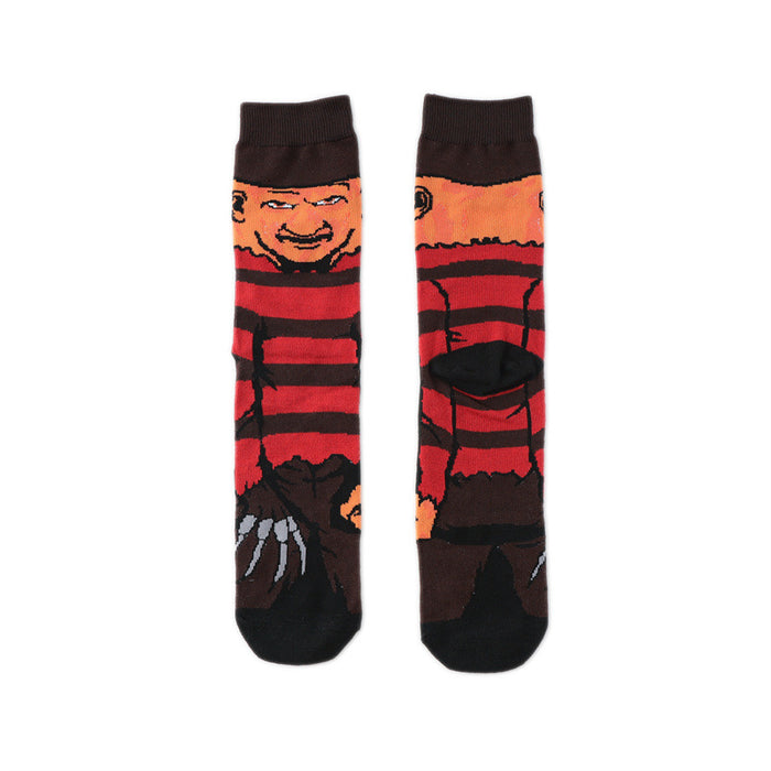 Wholesale Sock 70% Cotton Mid Tube Cartoon Men's Socks (M) JDC-SK-HuiHe031