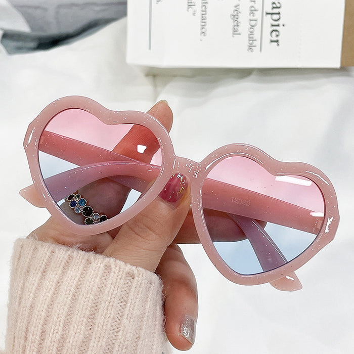 Jewelry WholesaleWholesale Personalized Silver Powder Jelly Color Kids Sunglasses JDC-SG-JiaW007 Sunglasses 嘉威 %variant_option1% %variant_option2% %variant_option3%  Factory Price JoyasDeChina Joyas De China