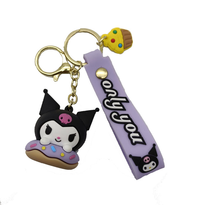 Wholesale keychain, love couple bag car key chain pendant MOQ≥2 JDC-KC-YYi003