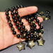 Jewelry WholesaleWholesale Obsidian Star Bare Stone Pentagram Hanging Bracelet JDC-BT-BaiM001 Bracelet 百慕 %variant_option1% %variant_option2% %variant_option3%  Factory Price JoyasDeChina Joyas De China