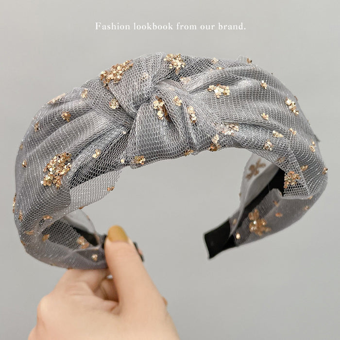 Jewelry WholesaleWholesale cross lace vintage wide-brimmed hair band JDC-HD-HuiY005 Headband 慧逸 %variant_option1% %variant_option2% %variant_option3%  Factory Price JoyasDeChina Joyas De China