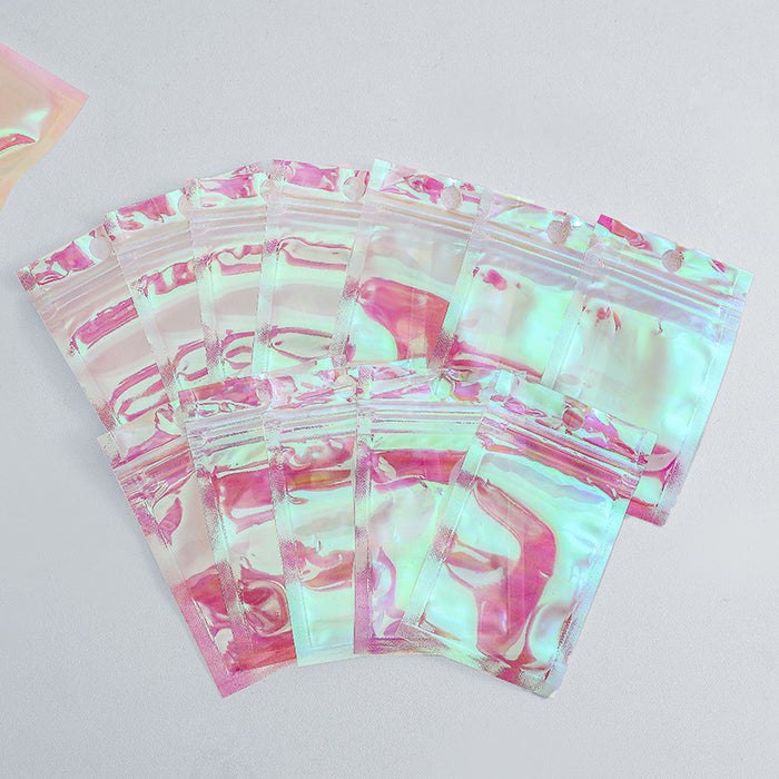 Wholesale Colorful Laser Ziplock Bag Plastic Packaging Bag JDC-JP-GuangShun003