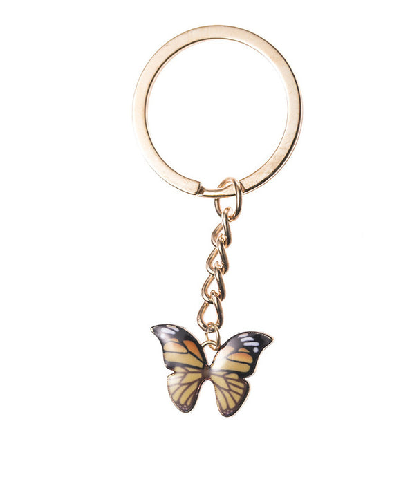 Wholesale Keychains For Backpacks Butterfly Alloy Keychain MOQ≥3 JDC-KC-HaoH002