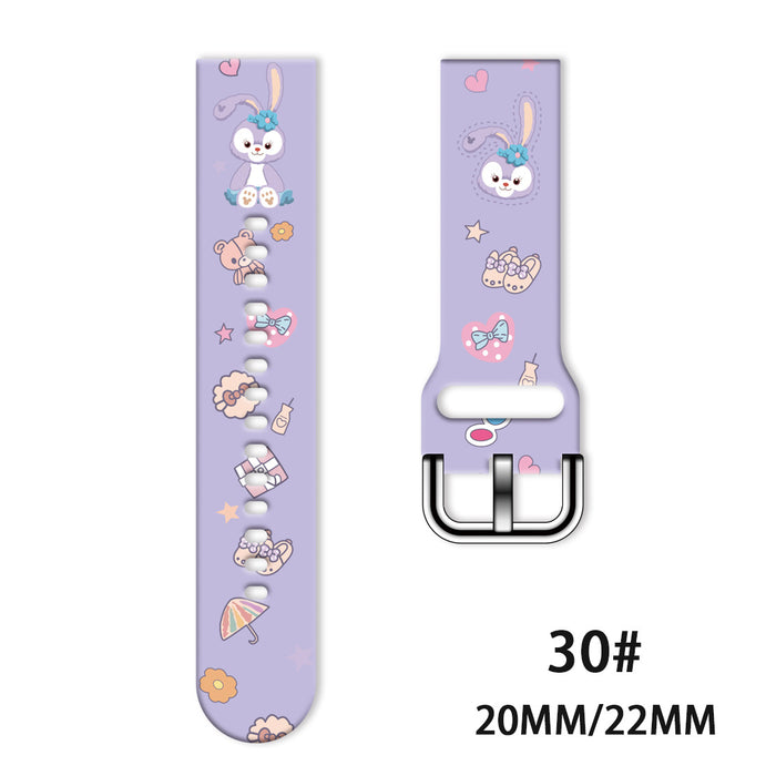 Wholesale Printed Tpu Watch Strap Wrist Strap JDC-WD-NuoQi051