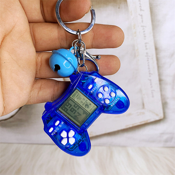 Wholesale Retro Mini Tetris Handle Game Console Kids Gift Keychain JDC-KC-DMF004