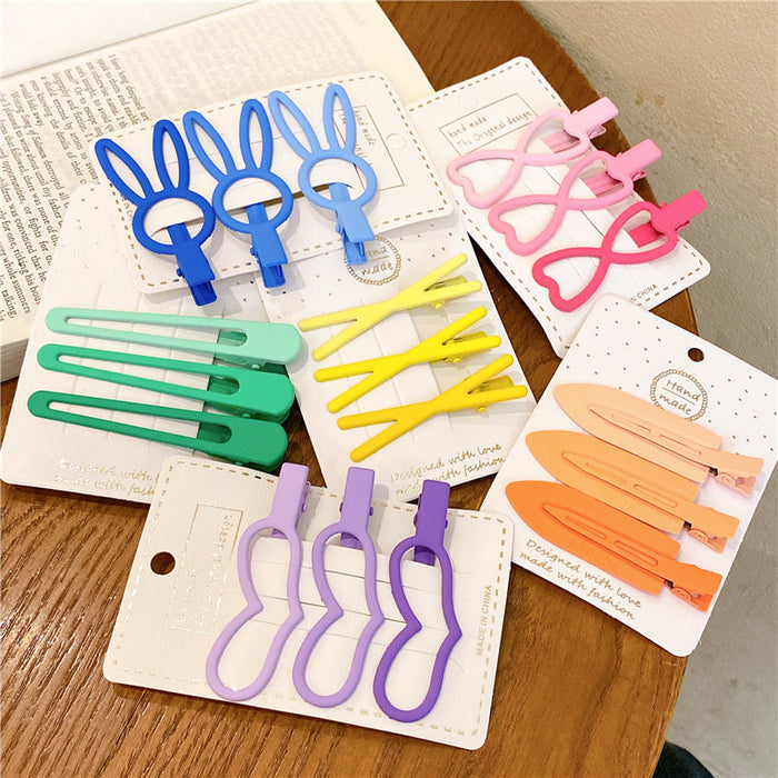 Wholesale Hair Clips Metal Cutout All-match MOQ≥2 JDC-HC-CLie008