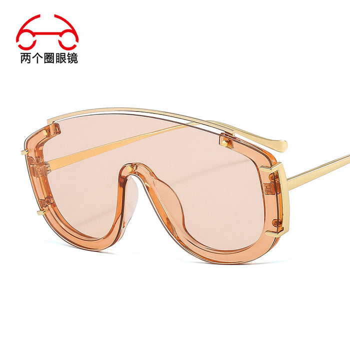 Wholesale PC One Piece Modern Sunglasses  MOQ≥2 JDC-SG-LGQ003