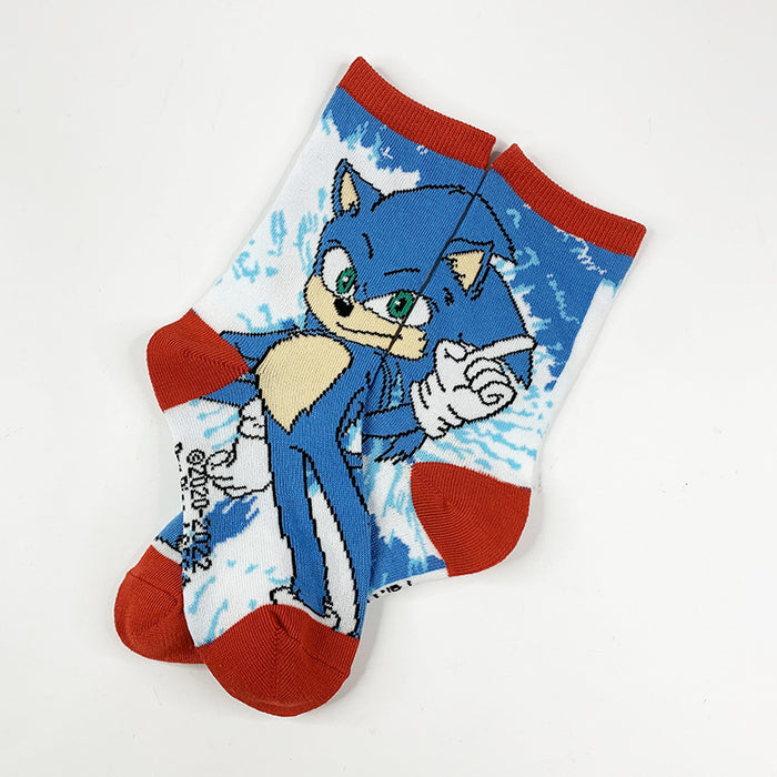 Wholesale cartoon children's socks trend boys and girls sports socks JDC-SK-YiYan007