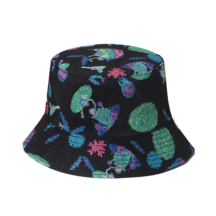 Wholesale hat fabric cartoon pot cap sunscreen sun hat MOQ≥2 JDC-FH-YuanB0010