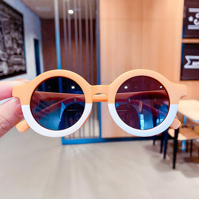 Jewelry WholesaleWholesale children's round frame skeleton sunglasses JDC-SG-HengX009 Sunglasses 恒曦 %variant_option1% %variant_option2% %variant_option3%  Factory Price JoyasDeChina Joyas De China