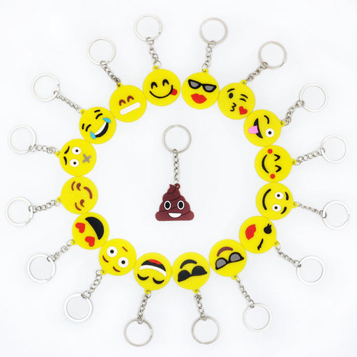 Jewelry WholesaleWholesale emoji PVC keychain MOQ≥20 JDC-KC-KShou002 Keychains 可守 %variant_option1% %variant_option2% %variant_option3%  Factory Price JoyasDeChina Joyas De China