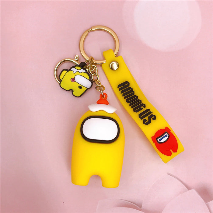 Wholesale Cartoon PVC Soft Rubber Keychain (M) JDC-KC-YaLL006