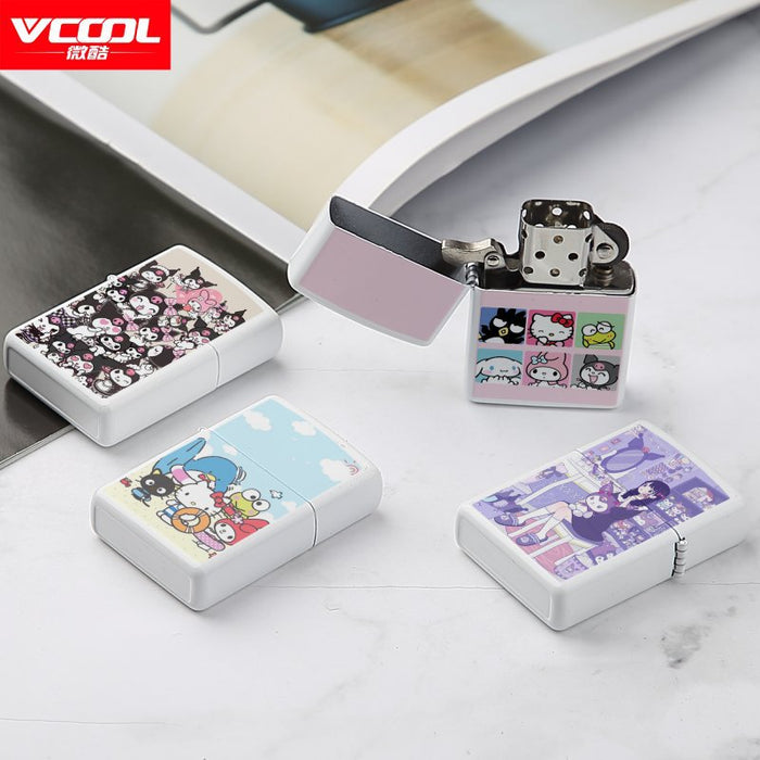 Wholesale Lighter Case Iron Cute Cartoon Pattern MOQ≥2  (S) JDC-LC-WKu003