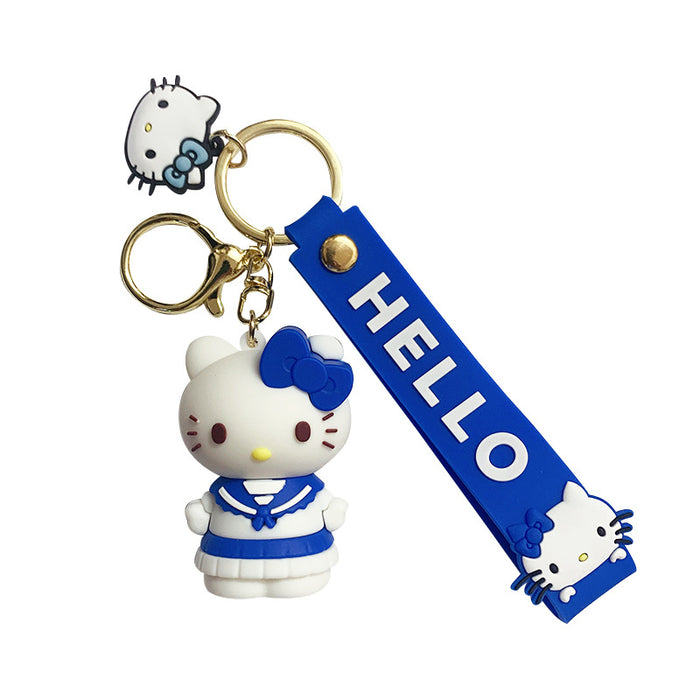 Wholesale cute doll doll keychain pendant cartoon bag pendant JDC-KC-OShi012