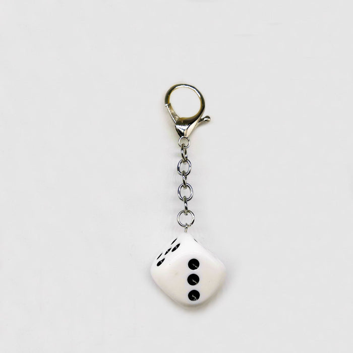 Wholesale Dice Resin Soft Rubber Rugby Basketball Tennis Keychain MOQ≥2 JDC-KC-NanH001