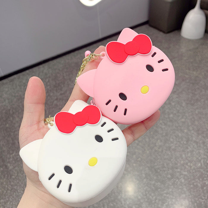 Wholesale Cartoon Silicone Coin Purse Keychain (M) JDC-KC-JCai010