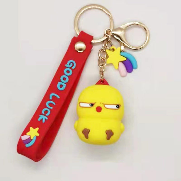 Wholesale Cartoon Cute Angry Birds Doll Keychain JDC-KC-CunY002