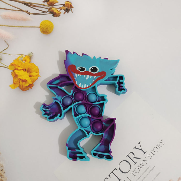 Jewelry WholesaleWholesale Silicone Little Monster Big Blue Cat Decompression Fidgets Toy JDC-FT-ZhenH006 fidgets toy 臻豪 %variant_option1% %variant_option2% %variant_option3%  Factory Price JoyasDeChina Joyas De China