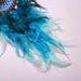 Jewelry WholesaleWholesale Blue Feather Iron Hoop Woven Dreamcatcher JDC-DC-MGu025 Dreamcatcher 梦罟 %variant_option1% %variant_option2% %variant_option3%  Factory Price JoyasDeChina Joyas De China