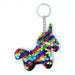 Jewelry WholesaleWholesale Colorful Sequin Pony Keychain JDC-KC-QiShi001 Keychains 奇释 %variant_option1% %variant_option2% %variant_option3%  Factory Price JoyasDeChina Joyas De China