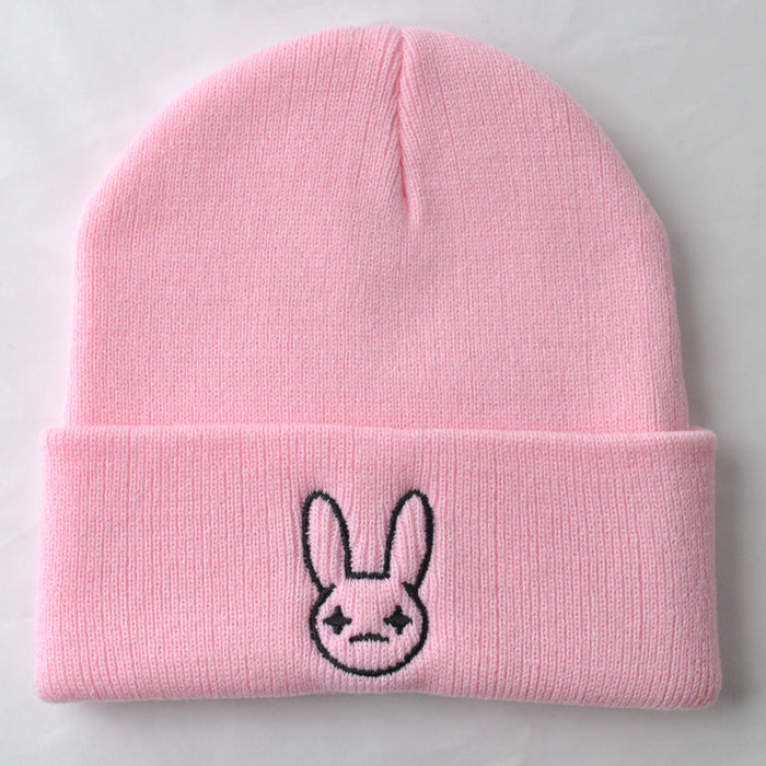 Wholesale Hat Acrylic Rabbit Embroidered Pullover Hat (F) JDC-FH-XRong006