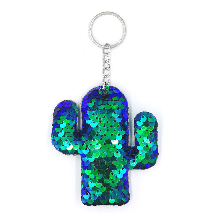 Jewelry WholesaleWholesale reflective bright faced cactus KeyChain Pendant MOQ≥2 JDC-KC-QiShi023 Keychains 奇释 %variant_option1% %variant_option2% %variant_option3%  Factory Price JoyasDeChina Joyas De China