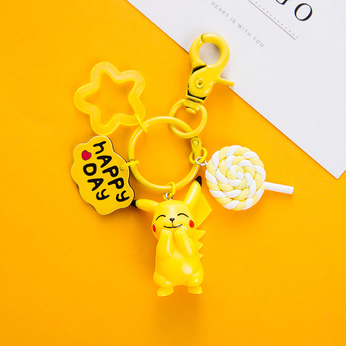 Wholesale Cartoon Resin Building Blocks Keychain (M) JDC-KC-XiangYi005