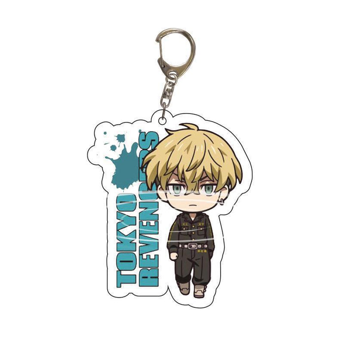 Wholesale pendant cute acrylic keychain JDC-KC-XCai004