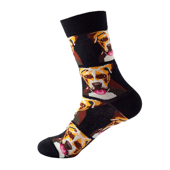 Wholesale Socks Cotton Creative Animal Socks MOQ≥5 JDC-SK-XinH017