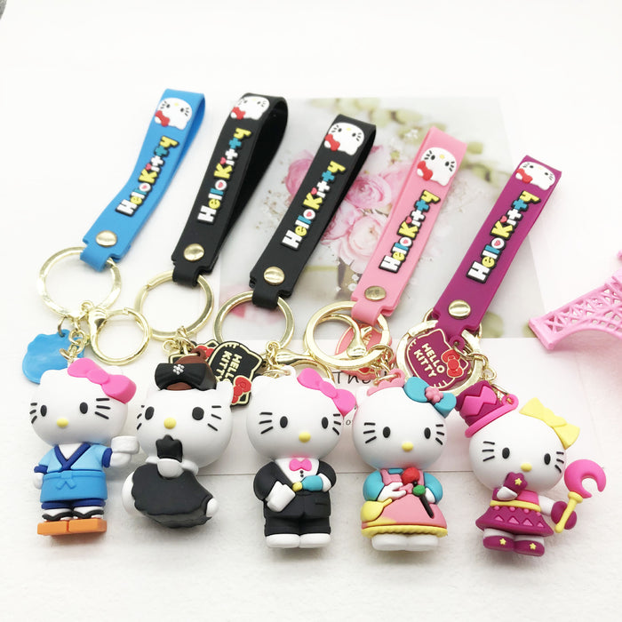 Wholesale Keychains PVC Hardware Anime Cartoon MOQ≥2 (M) JDC-KC-XSZ001