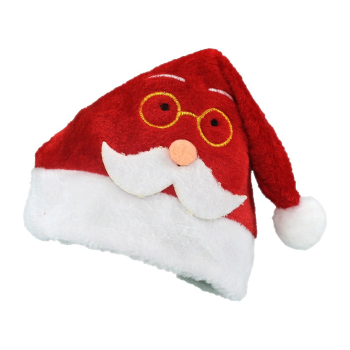 Wholesale Hat Cloth Christmas Embroidery Santa Claus Extended MOQ≥2 JDC-FH-WMing002